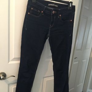 Express Ankle Skinny Jeans Stella low rise